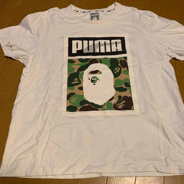 A BATHING APE(アベイシングエイプ)のBAPE×PUMA コラボTシャツ XL メンズのトップス(Tシャツ/カットソー(半袖/袖なし))の商品写真