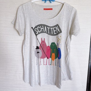 グラニフ(Design Tshirts Store graniph)の値下げビューティフルシャドーTシャツ(Tシャツ(半袖/袖なし))