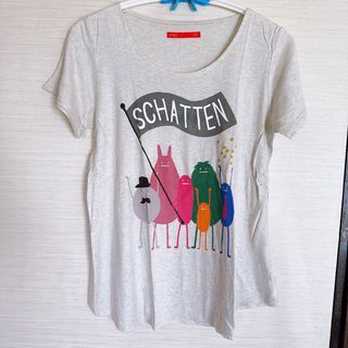 グラニフ(Design Tshirts Store graniph)の値下げビューティフルシャドーTシャツ(Tシャツ(半袖/袖なし))