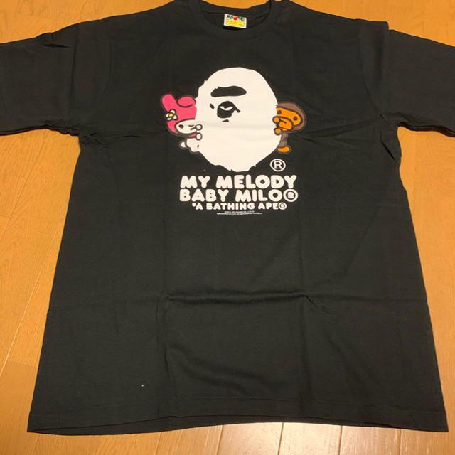 まつしゅん様専用　BAPE×MY MELODY サンリオコラボ　XL マイメロ