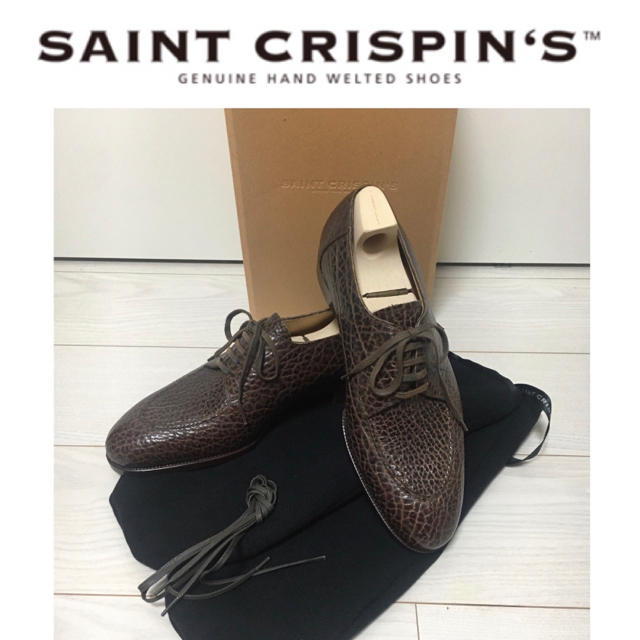 未使用 SAINT CRISPIN'S 定価22万 サンクリスピン Uチップジョンロブ