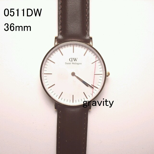 Daniel Wellington(ダニエルウェリントン)の新品 DW 36mm 0511DW レディースのファッション小物(腕時計)の商品写真