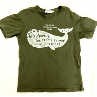 ザショップティーケー(THE SHOP TK)のご専用　　　　Tシャツクジラ柄　と　列車しーるたち(Tシャツ/カットソー)