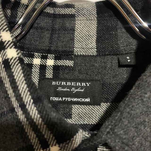 BURBERRY(バーバリー)のBurberry 18AW Gosha rubchinskiy チェックシャツ メンズのトップス(シャツ)の商品写真