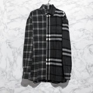 バーバリー(BURBERRY)のBurberry 18AW Gosha rubchinskiy チェックシャツ(シャツ)