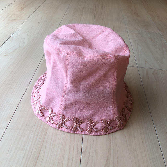 teruteru様用　サーモンピンクの帽子 レディースの帽子(キャスケット)の商品写真