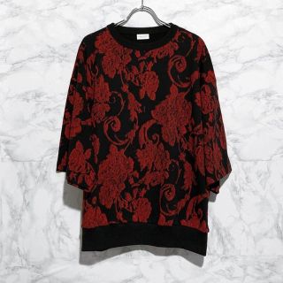 ドリスヴァンノッテン(DRIES VAN NOTEN)のDries van noten フラワー半袖スウェット(スウェット)