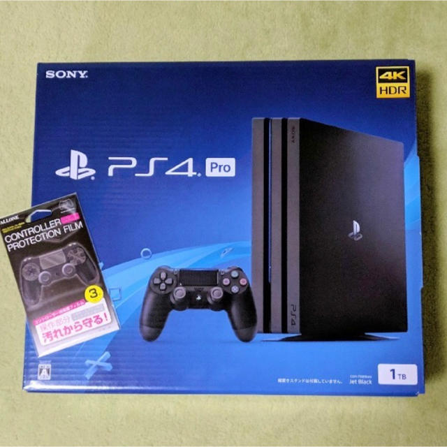 家庭用ゲーム機本体新品 PS4 PRO 本体 1TB 12時までの購入で営業所から即発送（最速）