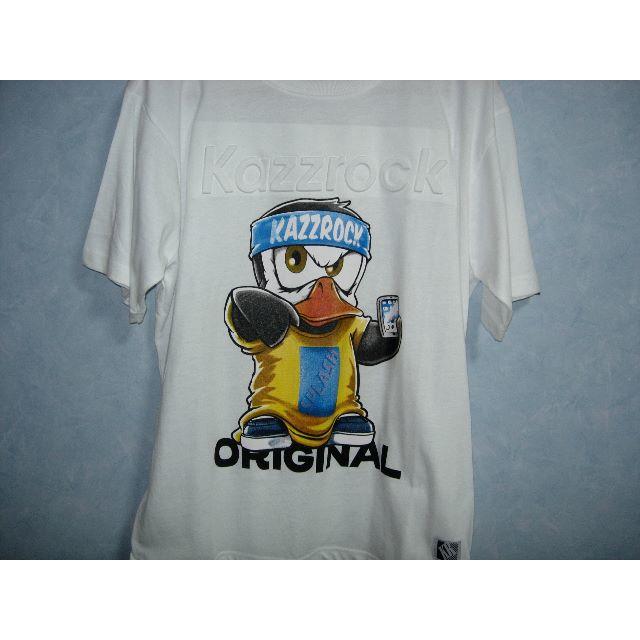 KAZZROCK ORIGINAL(カズロックオリジナル)の新品タグ付「kazzrock original」Ｔシャツ　Ｌサイズ メンズのトップス(Tシャツ/カットソー(半袖/袖なし))の商品写真