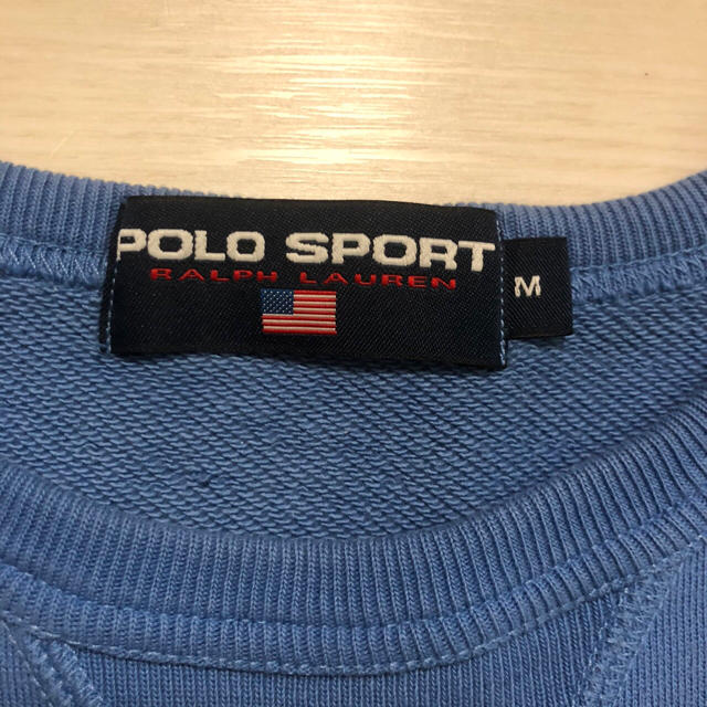 POLO RALPH LAUREN(ポロラルフローレン)の90s POLO SPORT 半袖　スウェット　シャツ　ポロスポーツ　Mサイズ メンズのトップス(Tシャツ/カットソー(半袖/袖なし))の商品写真