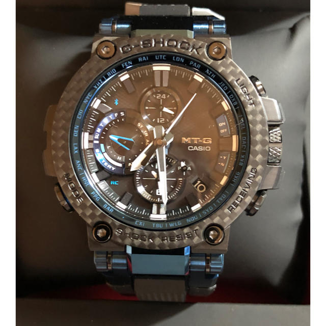 優先配送 G-SHOCK - CASIO G-SHOCK MTG-B1000XB-1AJF ほぼ未使用品