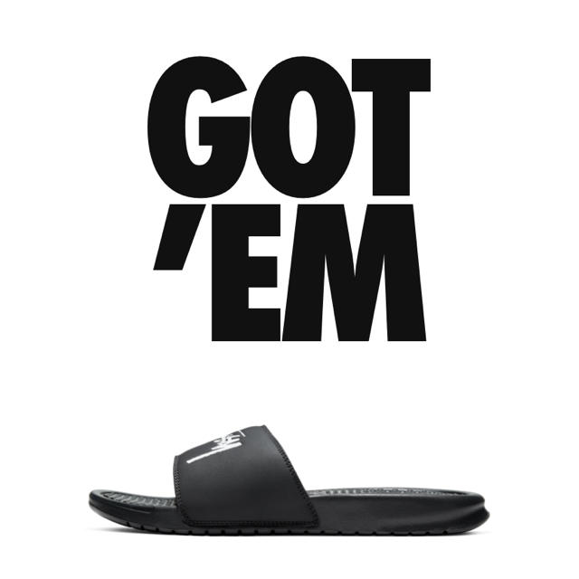 NIKE(ナイキ)のstussy×nike BENASSI SLIDE メンズの靴/シューズ(サンダル)の商品写真