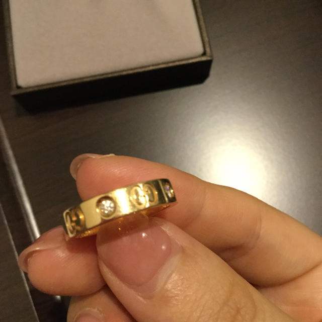 Gucci(グッチ)のGUCCI アイコン リング ダイヤモンド レディースのアクセサリー(リング(指輪))の商品写真