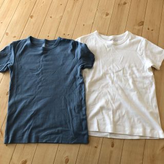 ムジルシリョウヒン(MUJI (無印良品))の無印Ｔシャツ2枚組　S(Tシャツ(半袖/袖なし))