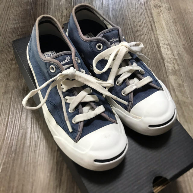 CONVERSE - コンバース ジャックパーセル ブルー 22㎝の通販 by ...