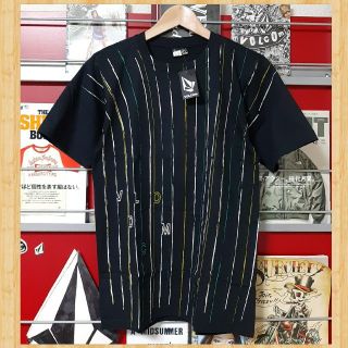 ボルコム(volcom)のVOLCOM ボルコム Tシャツ Kj Type Stripe 未使用 レア!!(Tシャツ/カットソー(半袖/袖なし))