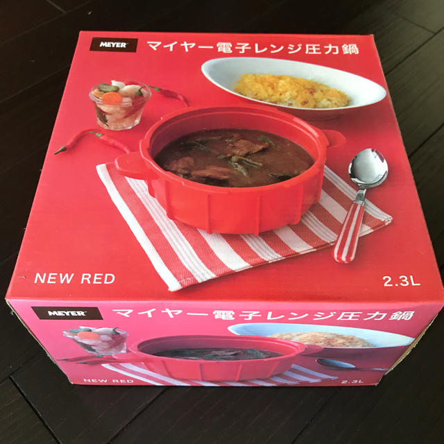 MEYER(マイヤー)の電子レンジ圧力鍋 インテリア/住まい/日用品のキッチン/食器(鍋/フライパン)の商品写真