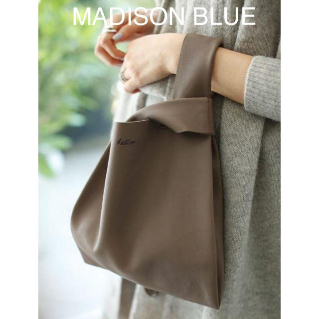 新品【MADISON BLUE/ELLE SHOP限定】レザーショップバッグ/S | フリマアプリ ラクマ