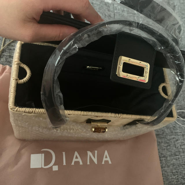 DIANA - DIANA♡新品未使用ケリー型カゴバッグの通販 by こちらは購入