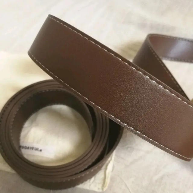 TODAYFUL(トゥデイフル)のtodayful  Ecoleather Long Belt レディースのファッション小物(ベルト)の商品写真