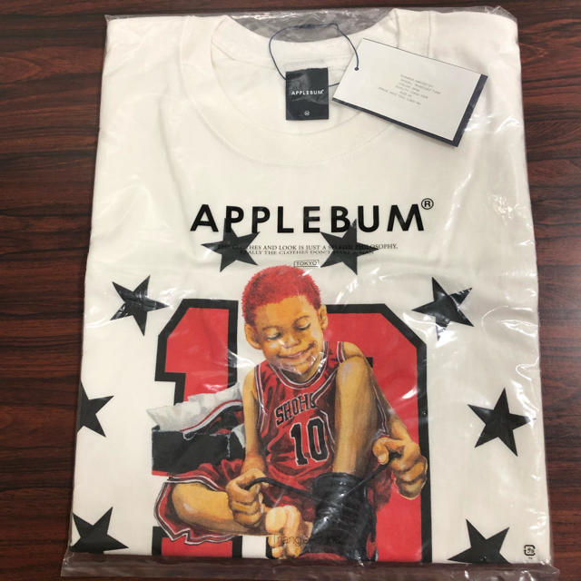 APPLEBUM - アップルバム applebum Tシャツ 赤ボウズ Mサイズ 新品の ...