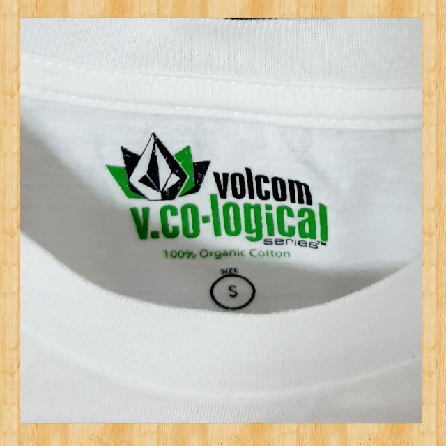 volcom(ボルコム)のVOLCOM ボルコム Tシャツ 未使用 V.CO-logical レア!! 白 メンズのトップス(Tシャツ/カットソー(半袖/袖なし))の商品写真