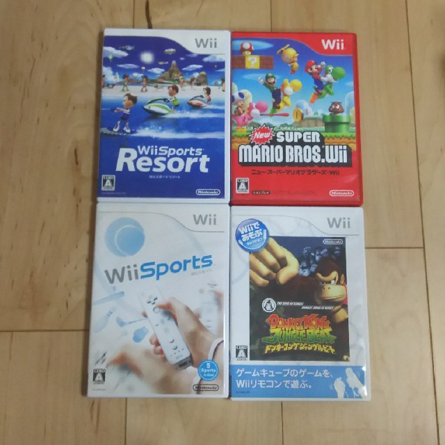 Wii(ウィー)のwiIソフト400円から！ エンタメ/ホビーのゲームソフト/ゲーム機本体(家庭用ゲームソフト)の商品写真