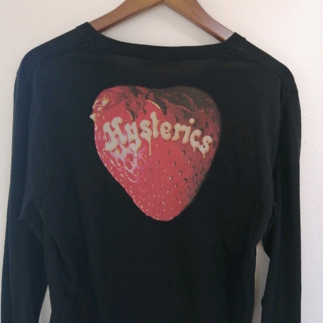 激安 HYSTERIC スカルベリー ロンT GLAMOUR Tシャツ/カットソー(七分
