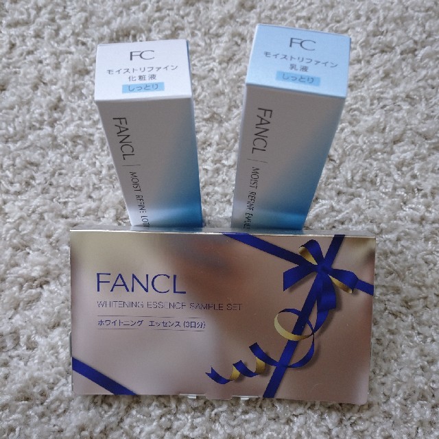 FANCL(ファンケル)のFANCLモイストリファイン化粧液、乳液(しっとり)・ホワイトニングエッセンス コスメ/美容のスキンケア/基礎化粧品(化粧水/ローション)の商品写真