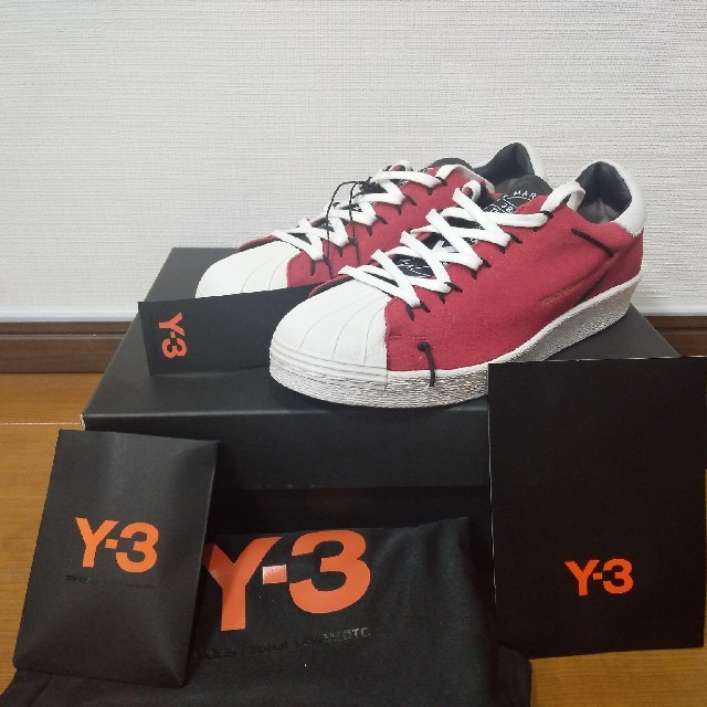 Y-3(ワイスリー)のY-3　SUPER KNOT　スニーカー　新品未使用　レッド レディースの靴/シューズ(スニーカー)の商品写真