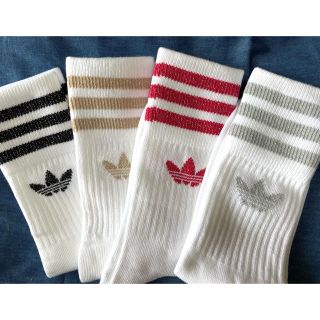 アディダス(adidas)のadidas originals★４足セット★25-27cm(ソックス)