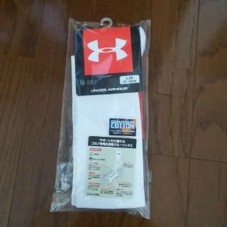 アンダーアーマー(UNDER ARMOUR)のアンダーアーマー 靴下 メンズLG ゴルフ専用(ウエア)