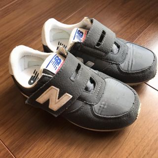 ニューバランス(New Balance)の【再々お値下げ】ニューバランス　16.5 グレー(スニーカー)