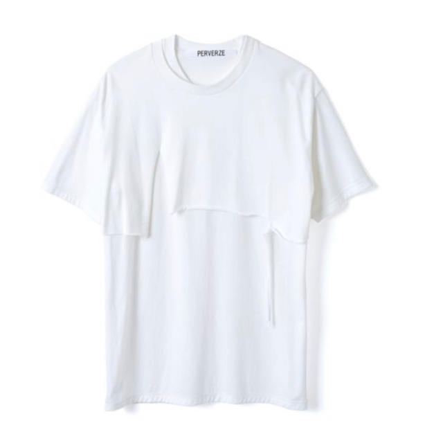 PERVERZE  Layered Crush Half Tee