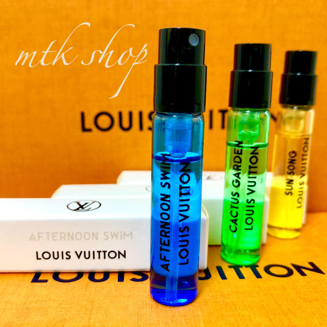 LOUIS VUITTON(ルイヴィトン)のルイヴィトン《メンズ・サマー》３種セット　サンソング・カクタス・サマー各2ml コスメ/美容の香水(香水(男性用))の商品写真