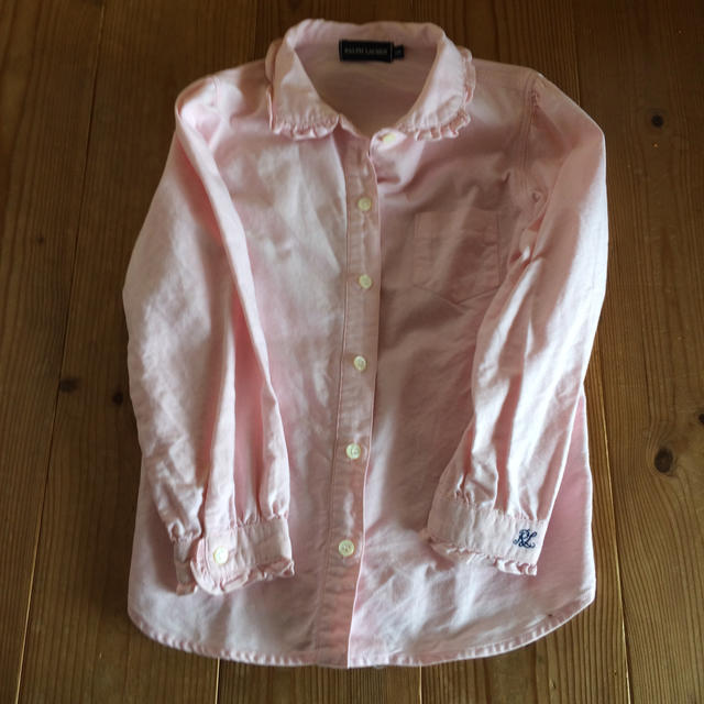 Ralph Lauren(ラルフローレン)のラルフローレン ワイシャツ キッズ/ベビー/マタニティのキッズ服女の子用(90cm~)(ブラウス)の商品写真