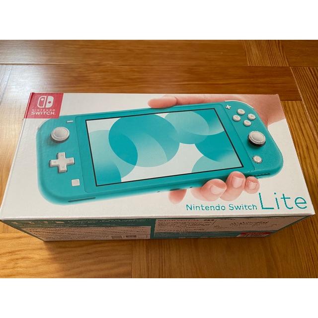 任天堂switch lite　ターコイズ