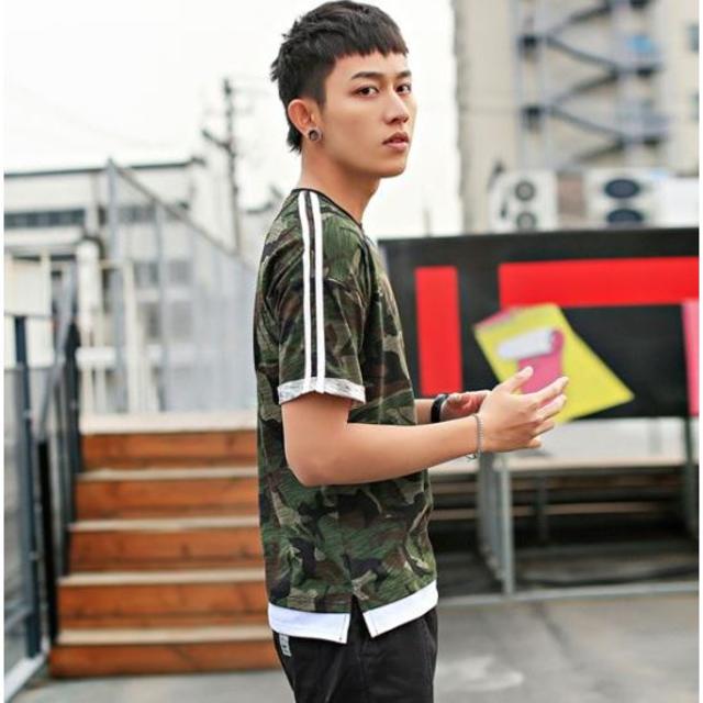 春服 メンズ 新品 迷彩 カモフラ 柄重ね着風tシャツ サイズxlの通販 By のりだいふく ラクマ 春服 メンズ 新品 迷彩 カモフラ 柄重ね着風tシャツ サイズxlの通販 By のりだいふく ラクマ