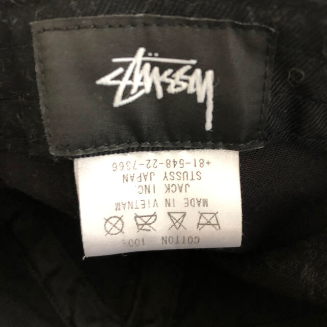 STUSSY(ステューシー)のStussyステューシー キャップ 黒 レディースの帽子(キャップ)の商品写真