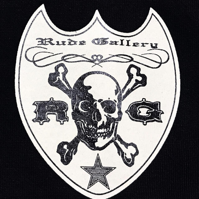 RUDE GALLERY(ルードギャラリー)のRUDE GALLERY送料込ルードギャラリー定価2万円程スカルパーカーアメカジ メンズのトップス(パーカー)の商品写真