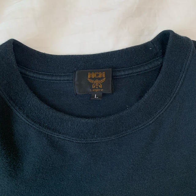 MCM(エムシーエム)のレア MCM Tシャツ デカロゴ Lサイズ メンズのトップス(Tシャツ/カットソー(半袖/袖なし))の商品写真
