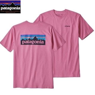 パタゴニア(patagonia)の【美品】patagonia パタゴニア⭐メンズTシャツ⭐Sサイズ⭐ロゴ(Tシャツ/カットソー(半袖/袖なし))