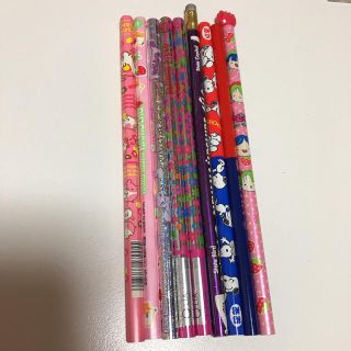 未使用 ファンシー 鉛筆 8本セット(鉛筆)