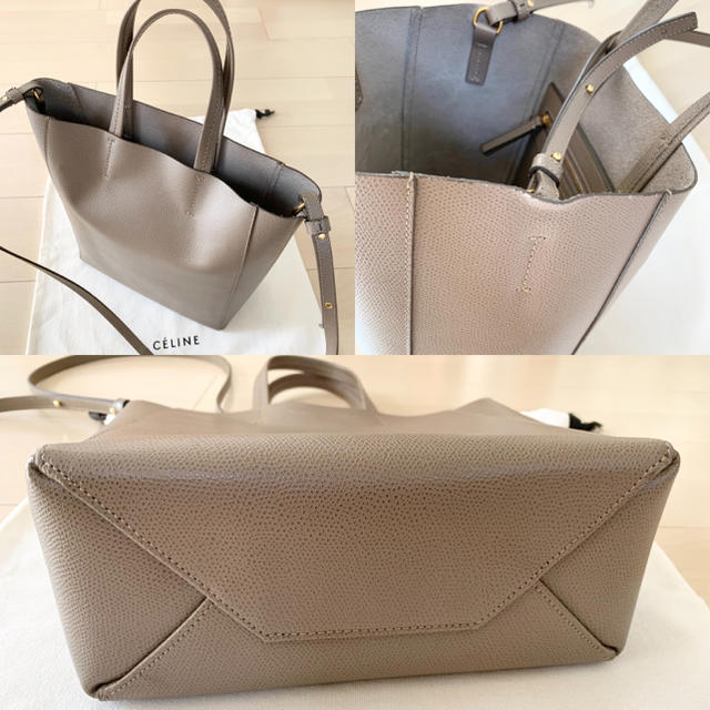 お値下げしました!celine セリーヌ カバ スモール トープ色 | www
