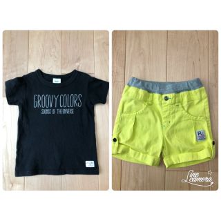 ブランシェス(Branshes)の2点おまとめ RADCHAP パンツ groovy colors Ｔシャツ(パンツ/スパッツ)