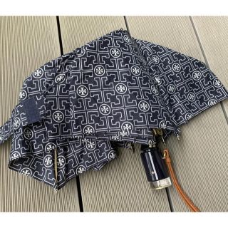 TORY BURCHトリーバーチ／新品☆レディース折りたたみ傘ブラック