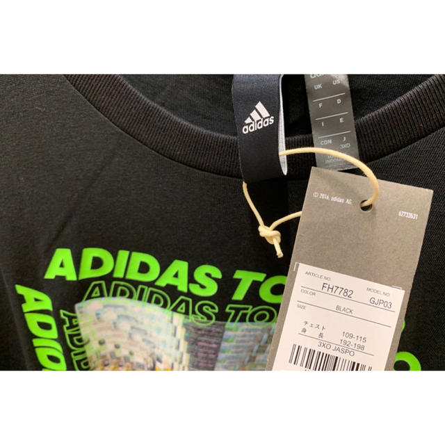 adidas(アディダス)の【新品未使用】adidas TOKYO T-shirt（3XOサイズ） メンズのトップス(Tシャツ/カットソー(半袖/袖なし))の商品写真