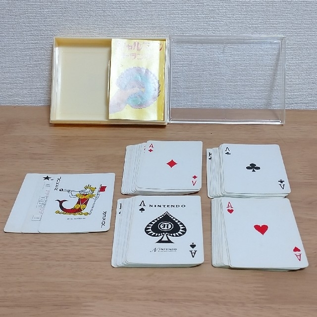 任天堂(ニンテンドウ)の任天堂 シャルマントランプ エンタメ/ホビーのテーブルゲーム/ホビー(トランプ/UNO)の商品写真