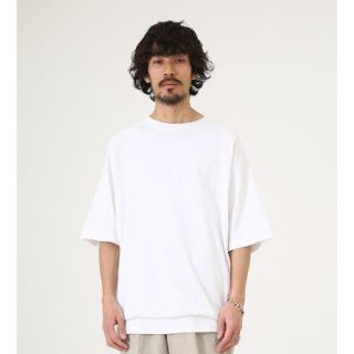 マーカ(marka)のサイズ2 / CREW NECK S/S combed cotton knit(Tシャツ/カットソー(半袖/袖なし))