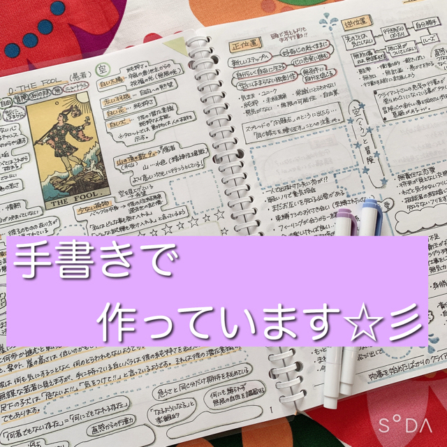 タロットジャーナル(書き込んで作る学習ノート) タロット 教材 解説